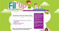Desktop Screenshot of filup.fr